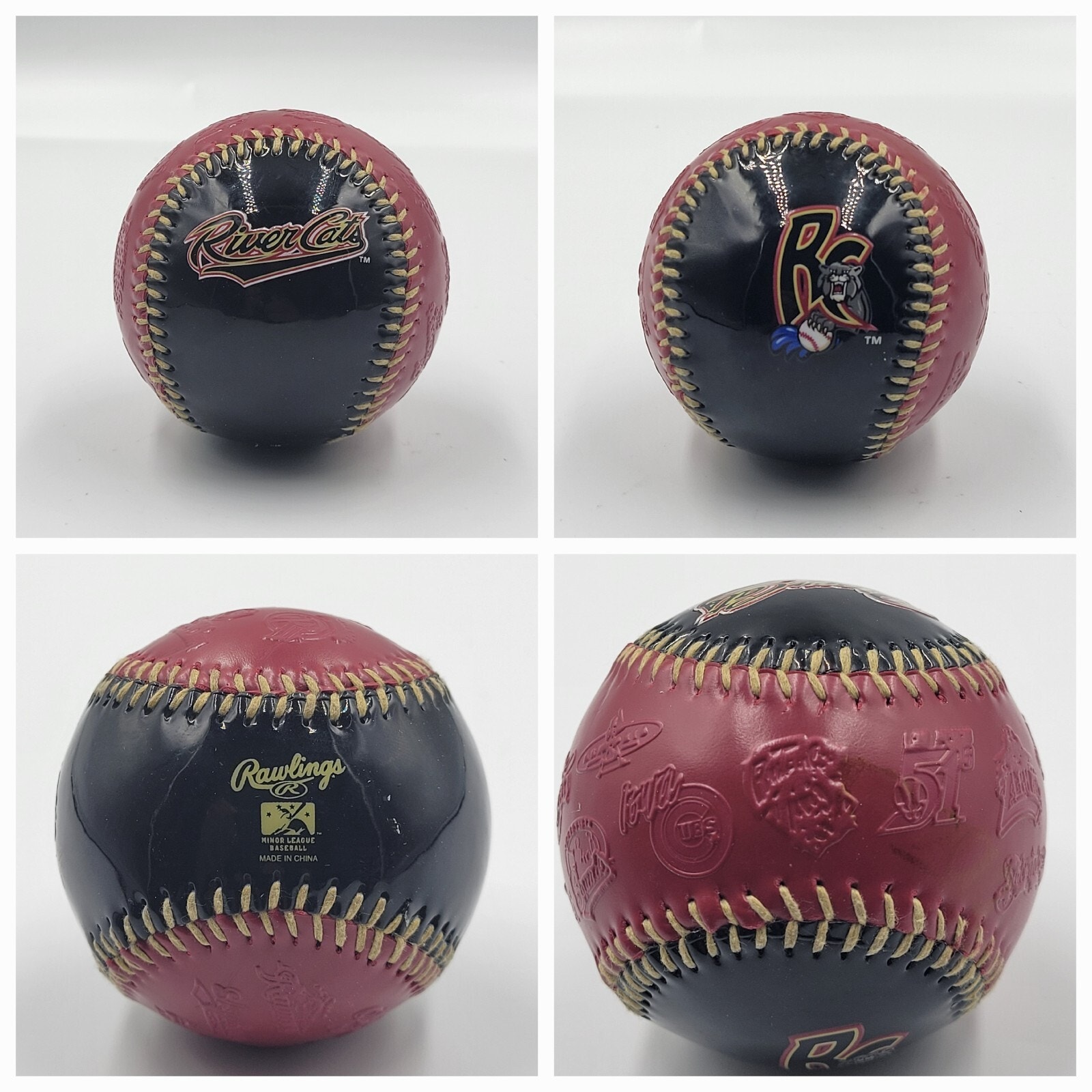 Milb Sacramento River Cat Rc Rawlings Collectible Souvenir Baseball Ball Rare